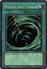 Mystical Space Typhoon (DB1-EN031) — card price