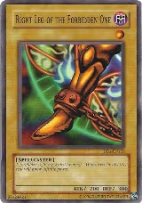 Right Leg of the Forbidden One (DB1-EN135) — card price