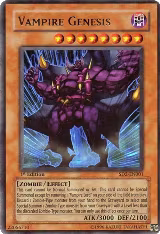 Vampire Genesis (SD2-EN001), Structure Deck: Zombie Madness — Yu-Gi-Oh! card price