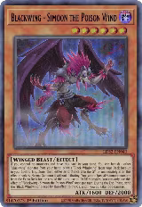 Blackwing - Simoon the Poison Wind (Blue) (LDS2-EN040) — card price