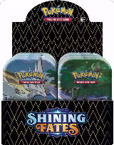 Shining Fates Mini Tin Display, Shining Fates — Pokémon card price