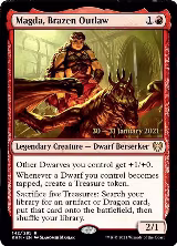 Magda, Brazen Outlaw (142), Prerelease Cards — Magic card price