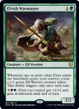 Elvish Warmaster (167), Prerelease Cards — Magic card price