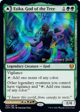 Esika, God of the Tree (168), Prerelease Cards — Magic card price