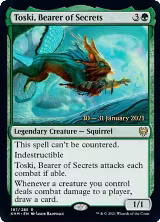 Toski, Bearer of Secrets (197), Prerelease Cards — Magic card price