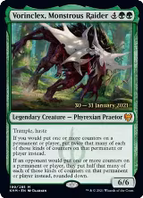 Vorinclex, Monstrous Raider (199), Prerelease Cards — Magic card price