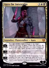 Kaya the Inexorable (218), Prerelease Cards — Magic card price