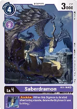 Saberdramon (BT3-080 C) — card price