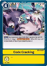 Code Cracking (BT3-102 U) — card price