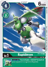 Rapidmon (BT3-052 C), Release Special Booster 1.5 — Digimon card price
