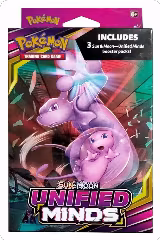 Unified Minds 3 Pack Hanger Box, SM - Unified Minds — Pokémon card price
