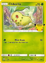 Chikorita - 2/25 (002/025) — card price