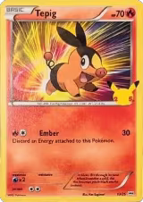 Tepig - 13/25 (013/025) — card price
