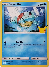 Squirtle - 17/25 (017/025) — card price