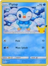 Piplup - 20/25 (020/025) — card price