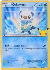 Oshawott - 21/25 (021/025), McDonald's 25th Anniversary Promos — Pokémon card price