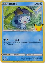 Sobble - 24/25 (024/025), McDonald's 25th Anniversary Promos — Pokémon card price
