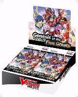 Genesis of the Five Greats Booster Box, D-BT01: Genesis of the Five Greats — Vanguard card price