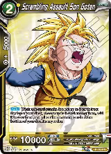 Scrambling Assault Son Goten (Reprint) (P-062) — card price