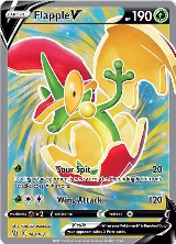 Flapple V (Full Art) (143/163) — card price
