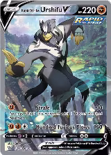 Rapid Strike Urshifu V (Alternate Full Art) (153/163) — card price
