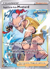 Rapid Strike Style Mustard (Full Art) (162/163) — card price