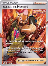 Single Strike Style Mustard (Full Art) (163/163) — card price