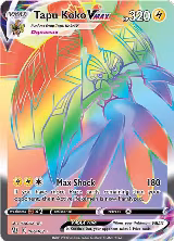 Tapu Koko VMAX (Secret) (166/163) — card price