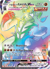 Single Strike Urshifu VMAX (Secret) (167/163) — card price