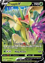Flapple V (018/163), Battle Styles — Pokémon card price