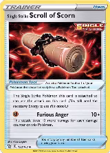 Single Strike Scroll of Scorn (133/163) — card price