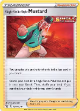 Single Strike Style Mustard (134/163) — card price