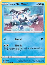 Galarian Mr. Mime (034/163) — card price