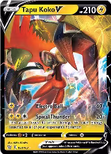 Tapu Koko V (050/163), Battle Styles — Pokémon card price