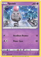 Spoink (055/163) — card price