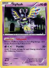 Sigilyph - 52/124 (Cosmos Holo) (052/124) — card price