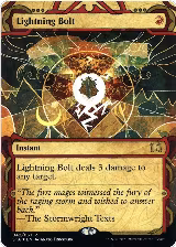 Lightning Bolt (Foil Etched) (42) — card price