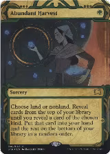 Abundant Harvest (Foil Etched) (48) — card price