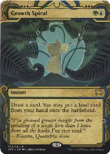 Growth Spiral (Foil Etched) (61) — card price