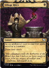 Village Rites (Foil Etched) (35) — card price