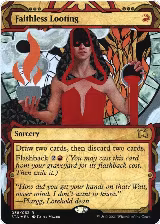 Faithless Looting (Foil Etched) (38) — card price
