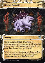Divine Gambit (Foil Etched) (4) — card price