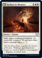 Reduce to Memory (25) — card price