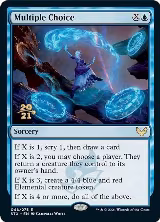 Multiple Choice (48), Prerelease Cards — Magic card price