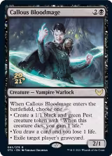 Callous Bloodmage (66), Prerelease Cards — Magic card price