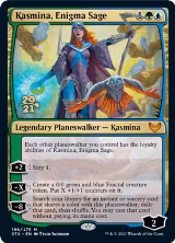 Kasmina, Enigma Sage (196), Prerelease Cards — Magic card price