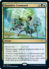 Quandrix Command (217), Prerelease Cards — Magic card price