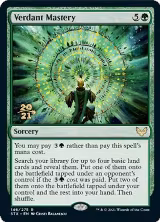 Verdant Mastery (146), Prerelease Cards — Magic card price