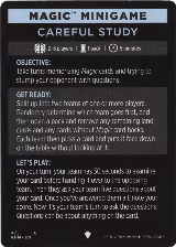 Magic Minigame: Careful Study (4) — card price