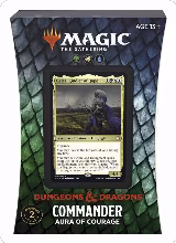 Adventures in the Forgotten Realms - Aura of Courage Commander Deck, Commander: Adventures in the Forgotten Realms — Magic card price